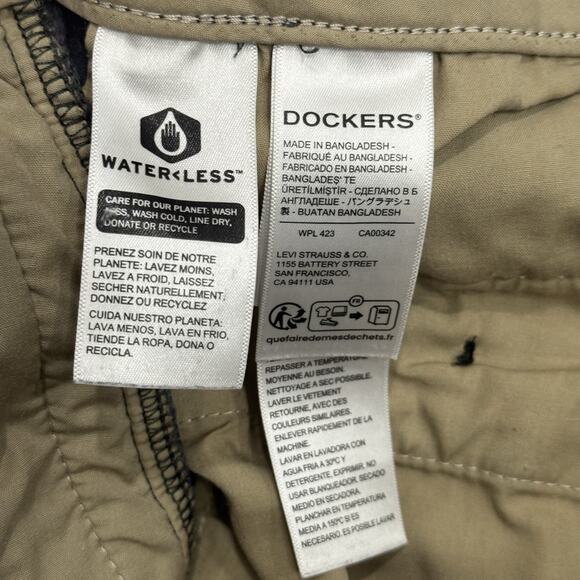 Dockers Ultimate Chinos Athletic Fit Steelhead Gray 32×34 Stretch Pants - Picture 7 of 8